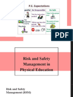 Risk and Safety Management in Physical Education