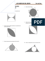 Áreas de Regiones Circulares 3ro