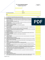 Ficha de verificação preliminar para operações de repasse de projetos de engenharia