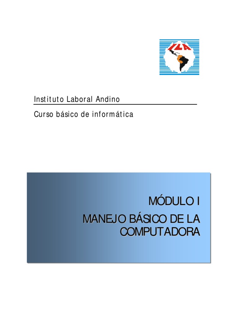 Cursos de Computacion MODULO INICIAL | PDF | Point and Click | Hardware ...