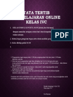 Tata Tertib Pembelajaran Online Kelas Ivc