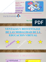 Ventajas y desventajas de la educación virtual