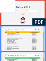 Daftar Nama & Jadwal Tatap Muka