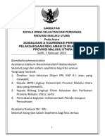 Sambutan Kadis Reklamasi