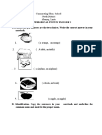 First Periodical Test in English2
