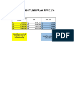 Cara Menghitung Ppn 11 %