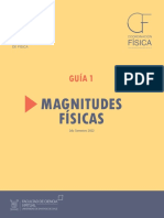 Guía de magnitudes físicas: expresar, convertir y estimar