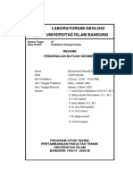 2 - Muhammad Reinald Raihan - 10070120109 - Pengenalan Batuan Sedimen