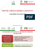 "Mover A México Desde La Infancia": Generalidades de La Prueba EDI