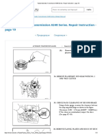 Toyota Automatic Transmission A340 Series. Repair Instruction - page 19