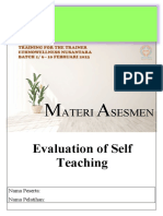 2.a. Buku Asesmen Evaluation of Self Teaching - RR. Bernadetha RH Meindrati