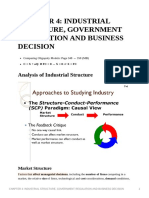 Chapter 4 Industrial Structure Government Regulation and Business Decision