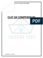 CLAT GK Compendium - SEPT - PART I