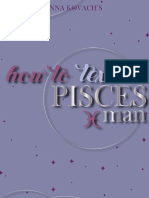 Pisces Man Secrets How To Text A Pisces Man by Anna Kovach 2022 Edition