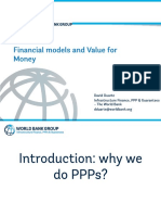 Project Finance and Value For Money