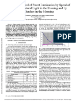 Individual Control of Street Luminaries by Speed of Change of Natural Light in The Evening and by Calendars in The Morning