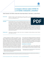 El Panorama de Los Ensayos Clínicos Sobre COVID-19 en América Latina y El Caribe: Evaluación y Desafíos