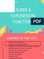 6.1 Surds and Exp Functions
