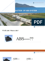 Introduction of ABS System