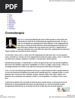 Cromoterapia - Atitude Interior