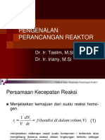 Bab 4 TEKNIK REAKTOR