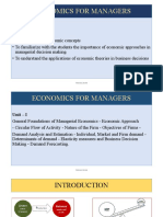 Economics For Managers