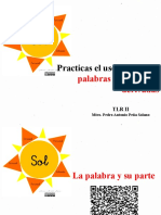 I.Tema 1. Palabras Primitivas y Derivadas