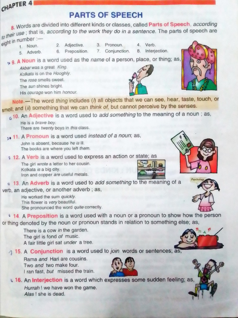 Parts of Speech Overview and Exercises | PDF | Part Of Speech | Adverb