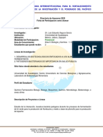 Programa Interinstitucional para el Fortalecimiento de la Investigación y el Posgrado del Pacífico Directorio de Asesores 2023