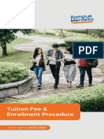 Tuition Fee & Enrollment Procedure at Pradita University