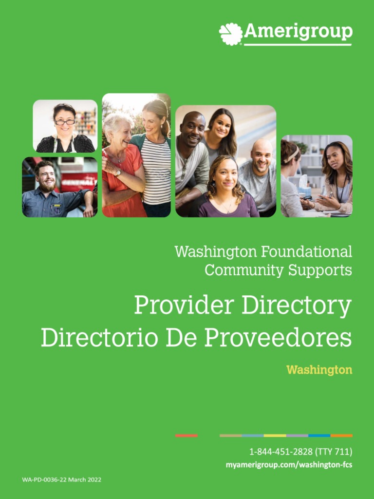 Washington Community Supports Directory | PDF | Wheelchair | Disability