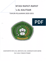 Daftar Hadir Rapat Tp. 2020-2021