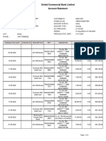 Account Statement