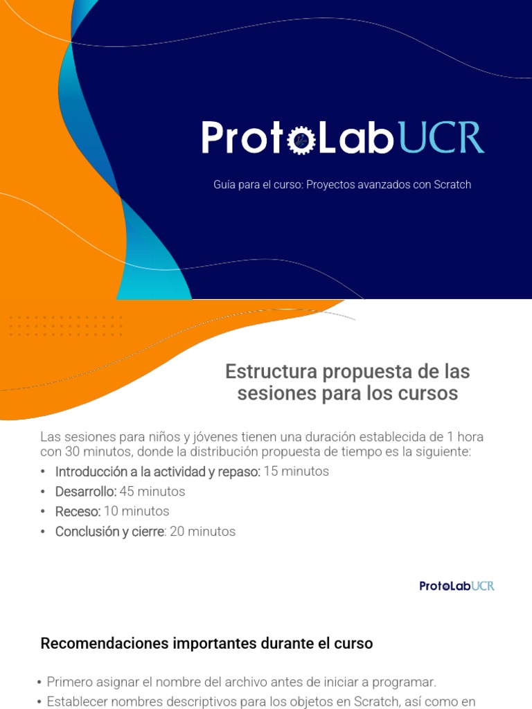 Guia Para Scratch Avanzado Primera Parte Pdf Scratch Lenguaje De