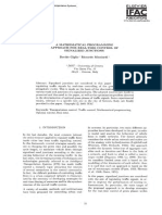 A Mathematical Programming Approach For Real Time Contr - 2003 - IFAC Proceeding