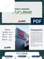 Product Knowledge PURI JAYA Cetak