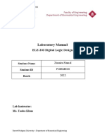 Laboratory Manual: ELE-203 Digital Logic Design