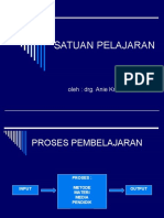 Peembuatan Satuan Pelajaran K-3