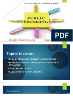 Lect 1-Conversation Vs Public Speaking