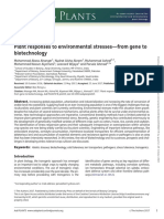 Plants Response To Environmental Stresses