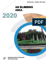 Kecamatan Blimbing Dalam Angka 2020