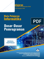 Modul PKP Informatika - Dasar Dasar Pemrograman