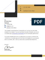 2 Professional and Modern Letterhead Design Template