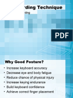 Improve Your Keyboarding Posture