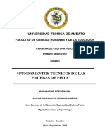 Fundamentos Pruebas de Pista