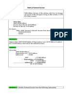 National Income Math Part - 2