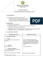 Lesson Plan in Band Lashes Application