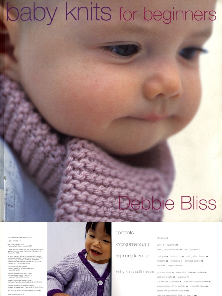 Knitting) Debbie Bliss Baby Knits For Beginners PDF