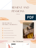 Retirement and Pensions