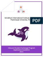 SIIT Student Exchange Program Guideline (Inbound)